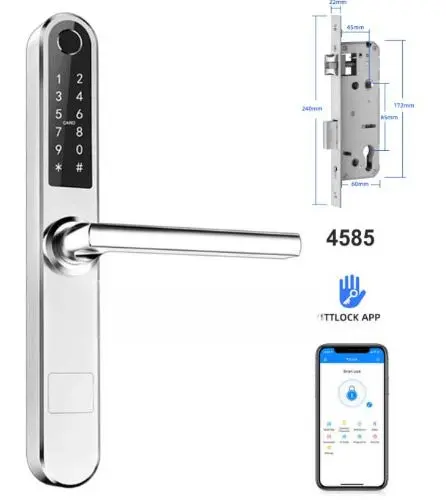 CERRADURA BLUETOOTH APP TTLOCK-HUELLA-PIN-PROX
