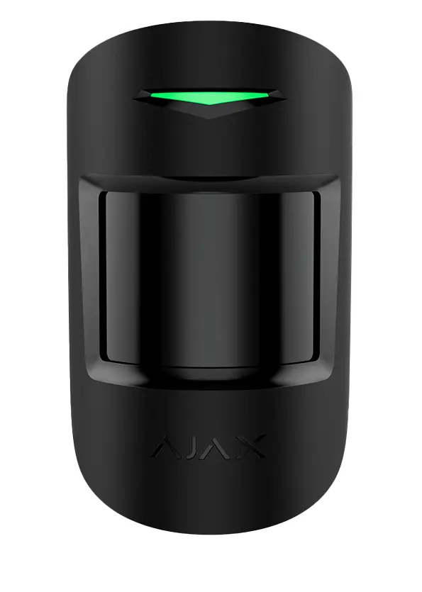 AJAX Detector Combinado Rotura Cristal Y MOV Negro Wlss COMBIPROTECT-B