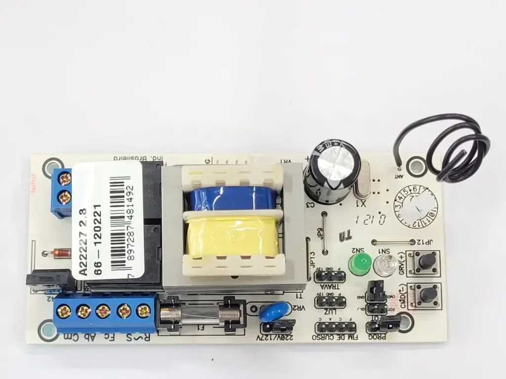 Plaqueta Central Electrónica Ppa Pop Motor Porton Con Imanes