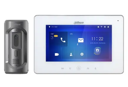 KIT VIDEO PORTERO IP WIFI VTO2101E-P-S2 VTH5221DW