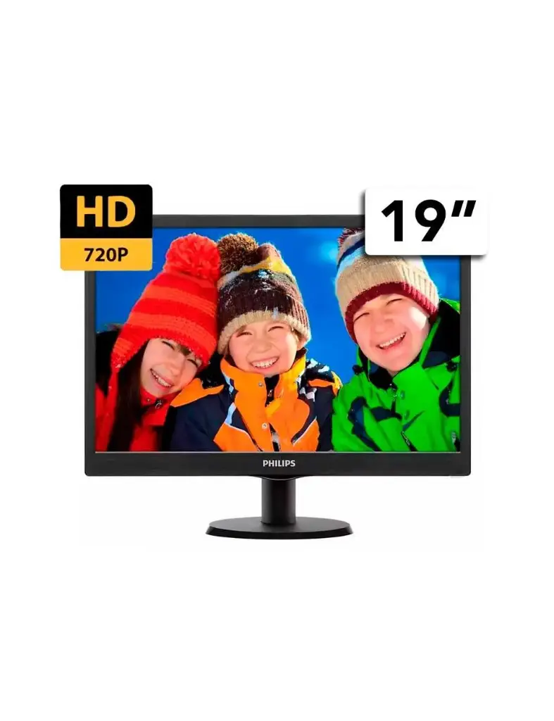 Monitor 19" Philips 193v5lhsb2/77