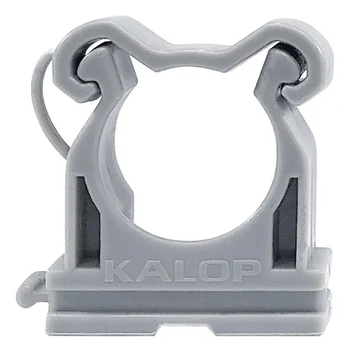 Grampa P/caño Color Gris 20mm