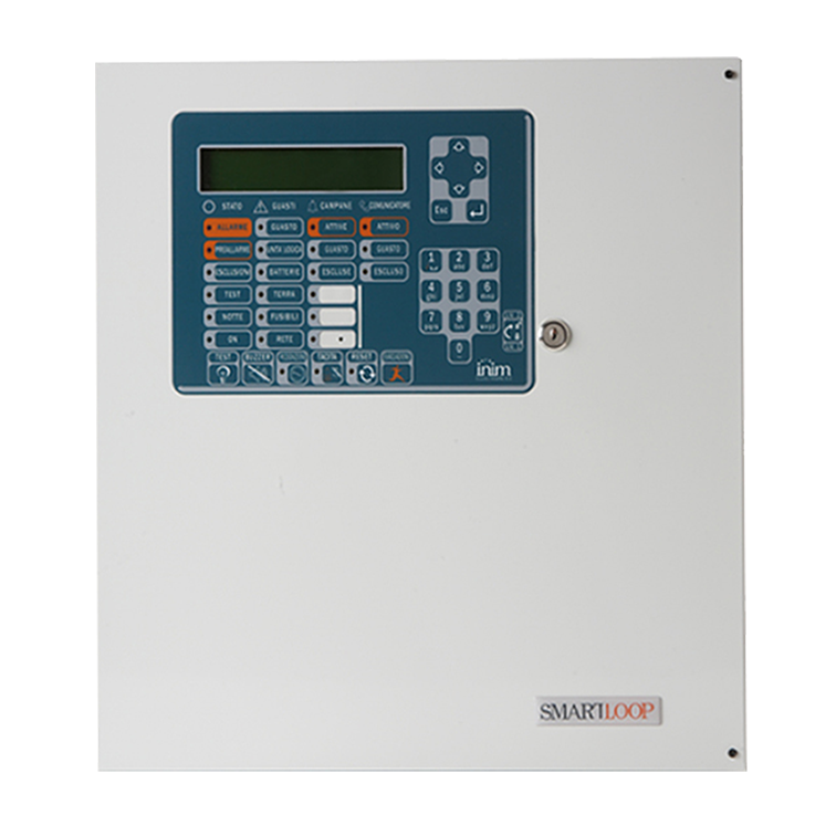 Panel de incendio inteligente de 2 lazos (incluye fuente) - SmartLoop2080-GF