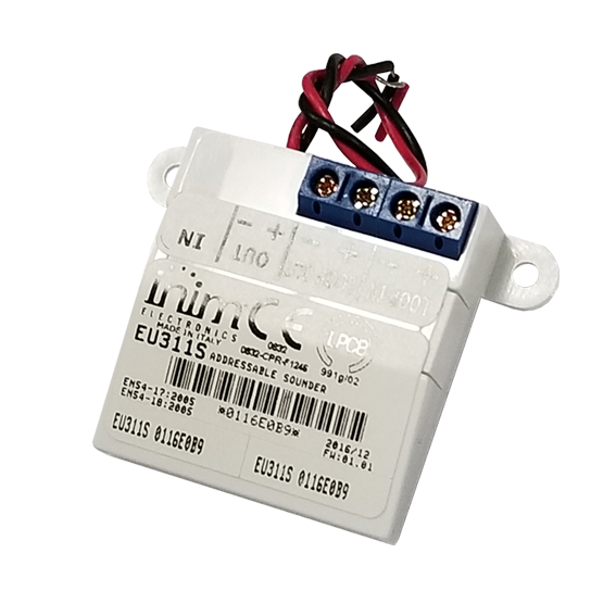 Micro módulo direccionable para sirena