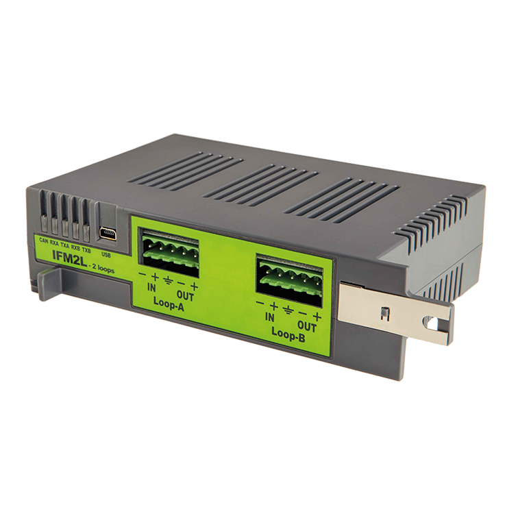 Módulo para la gestión de dos bucles - Inim IFM2L