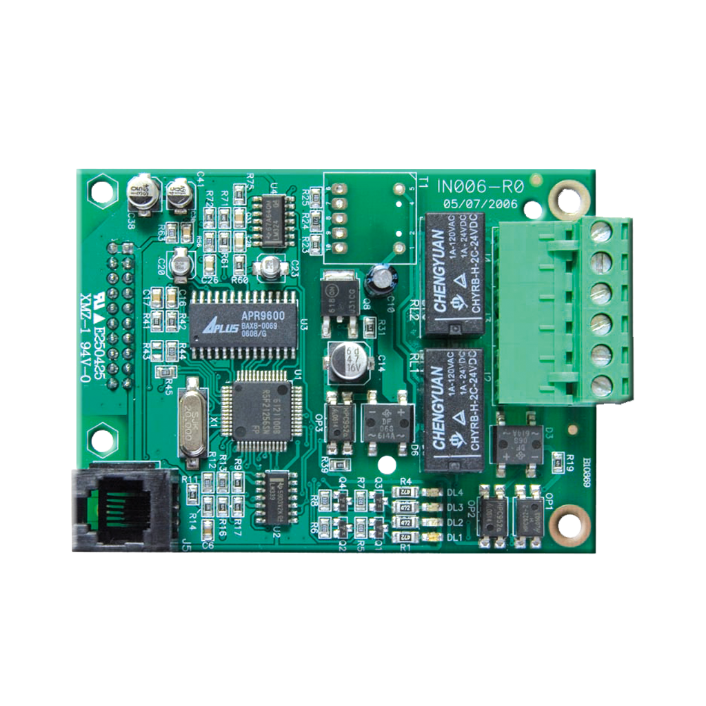 Módulo avisador vocal y digital en línea telefónica PSTN