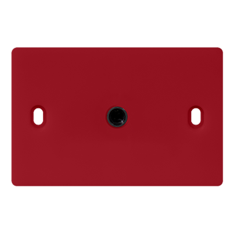 Toma jack para la conexión del teléfono de emergencia color rojo