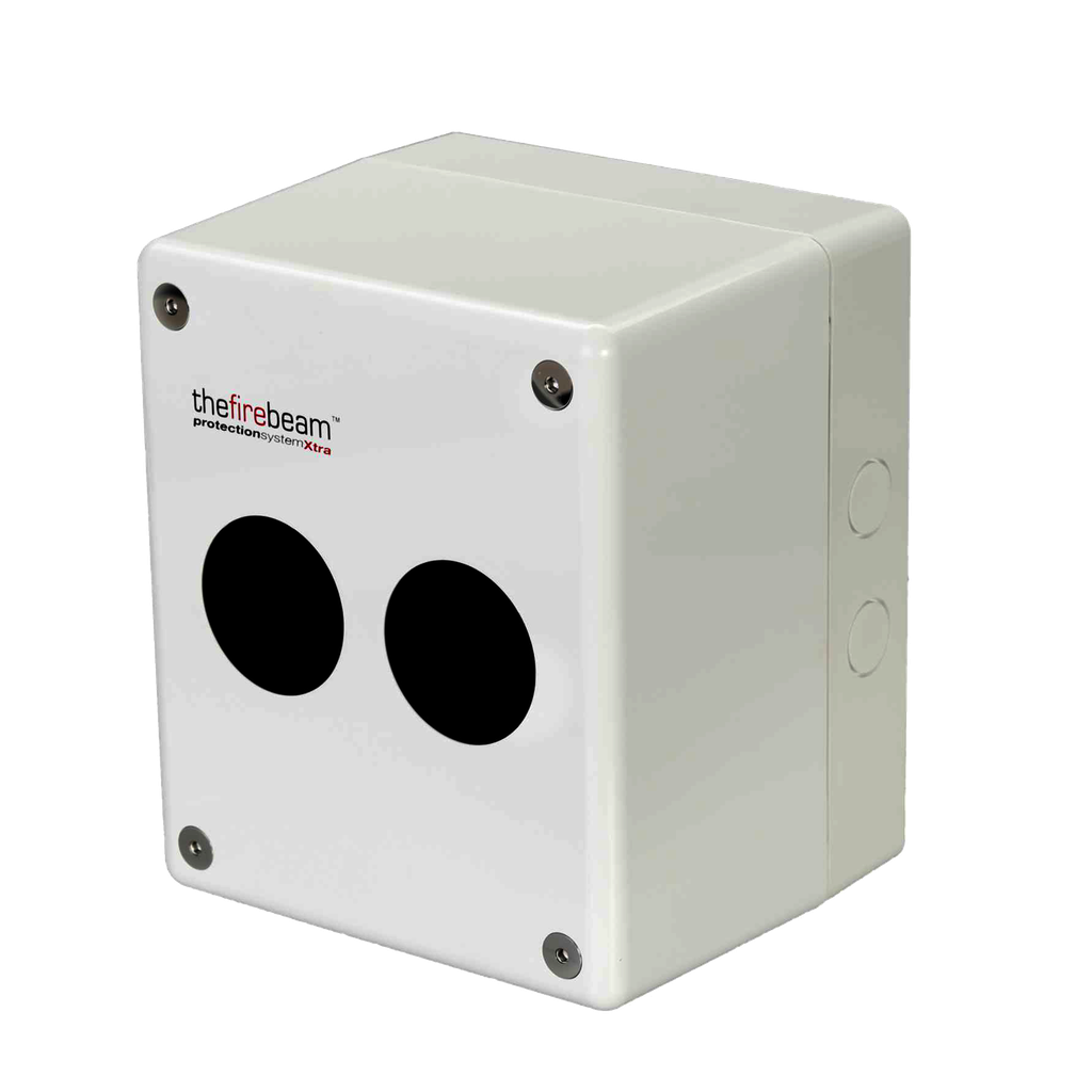 Barrera de humo por reflejado de hasta 70 m y alineación motorizada con programación por bluetooth **