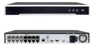 Nvr Seguridad Hikvision 16 Canales Poe DS 7616NI Q2/16P