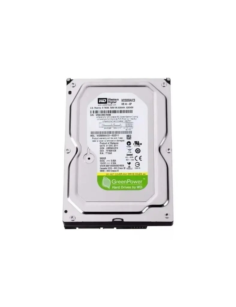  Western Digital Disco Hdd 500 Gb Sata6 Wd Green