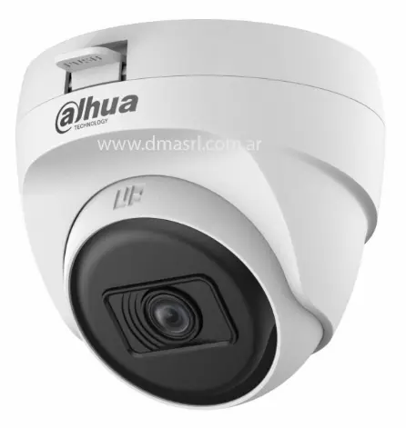 Cámara Dahua HDCVI DOMO HDCVI 5MP LENTE 2.8mm PLASTICO (T1A51P-U-0280B-S2)