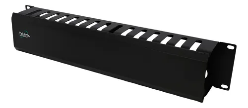 Organizador Cables 2 Unidad Con Tapa Rack