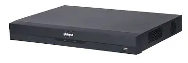 [DHI-NVR2216-16P-4KS3] Video Grabadora Dahua de 16 canales, 1 U, 2 HDD - Incluye fuente de 12V 4A. DHI-NVR2216-16P-4KS3