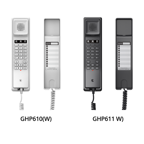 GHP610(W) y GHP611(W) Telefono Hotelero