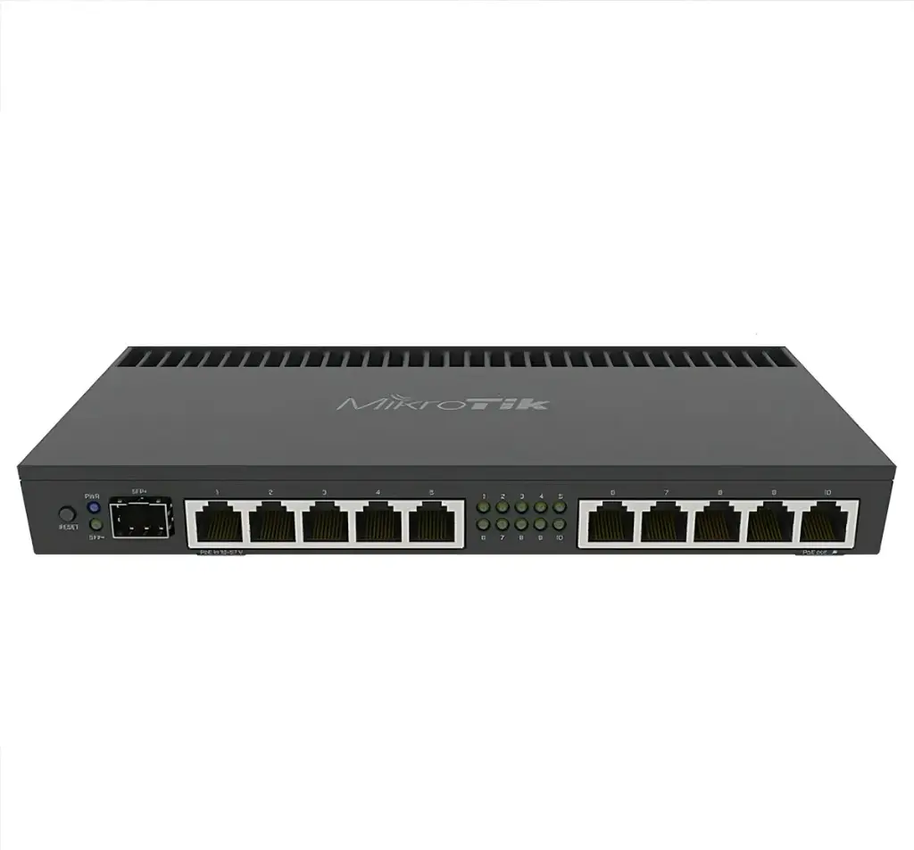 Router MIKROTIK RB4011IGS+ (RM) 10 Puertos LAN Gigabit Negro