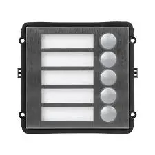 BOTONERA X 5 IP EXT MODULAR