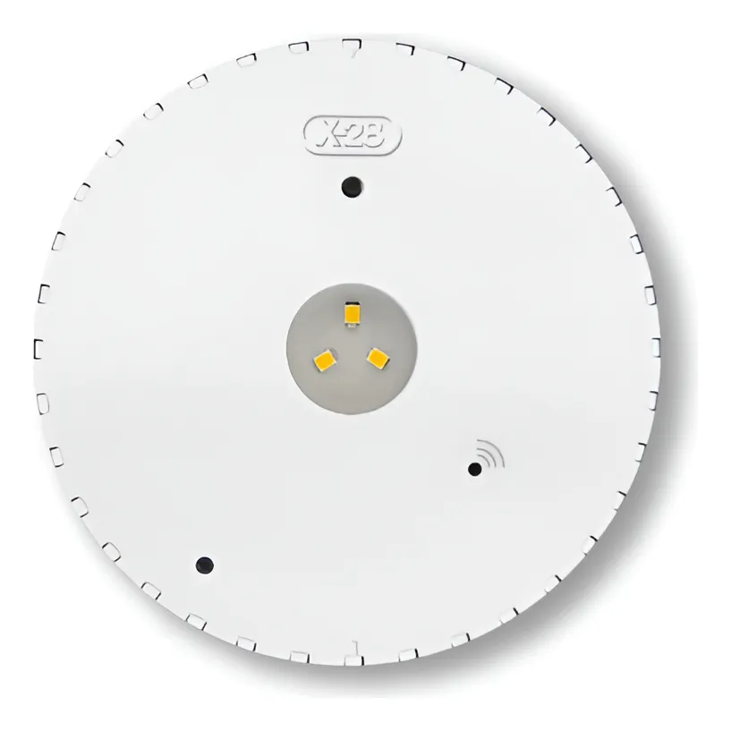 Detector De Humo Sensor Temperatura Ds 196-mpxh X-28 Alarmas Blanco