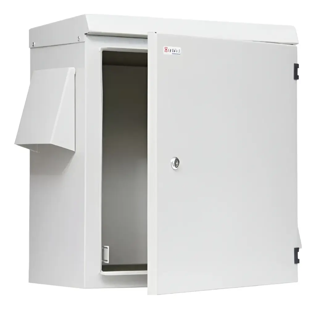 Gabinete De Poste Metalico Cctv Camaras 450x450x 210