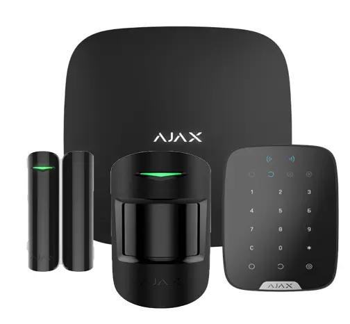 KIT AJAX HUB 4G + MOTIONPROTECT + DOORPROTECT + KEYPAD (Kit5B)