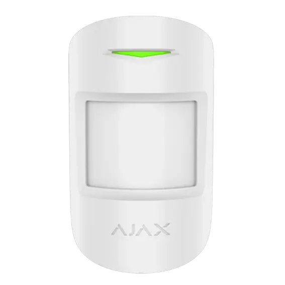 AJAX Detector Combinado Rotura Cristal Y MOV Blanco Wlss COMBIPROTECT-W