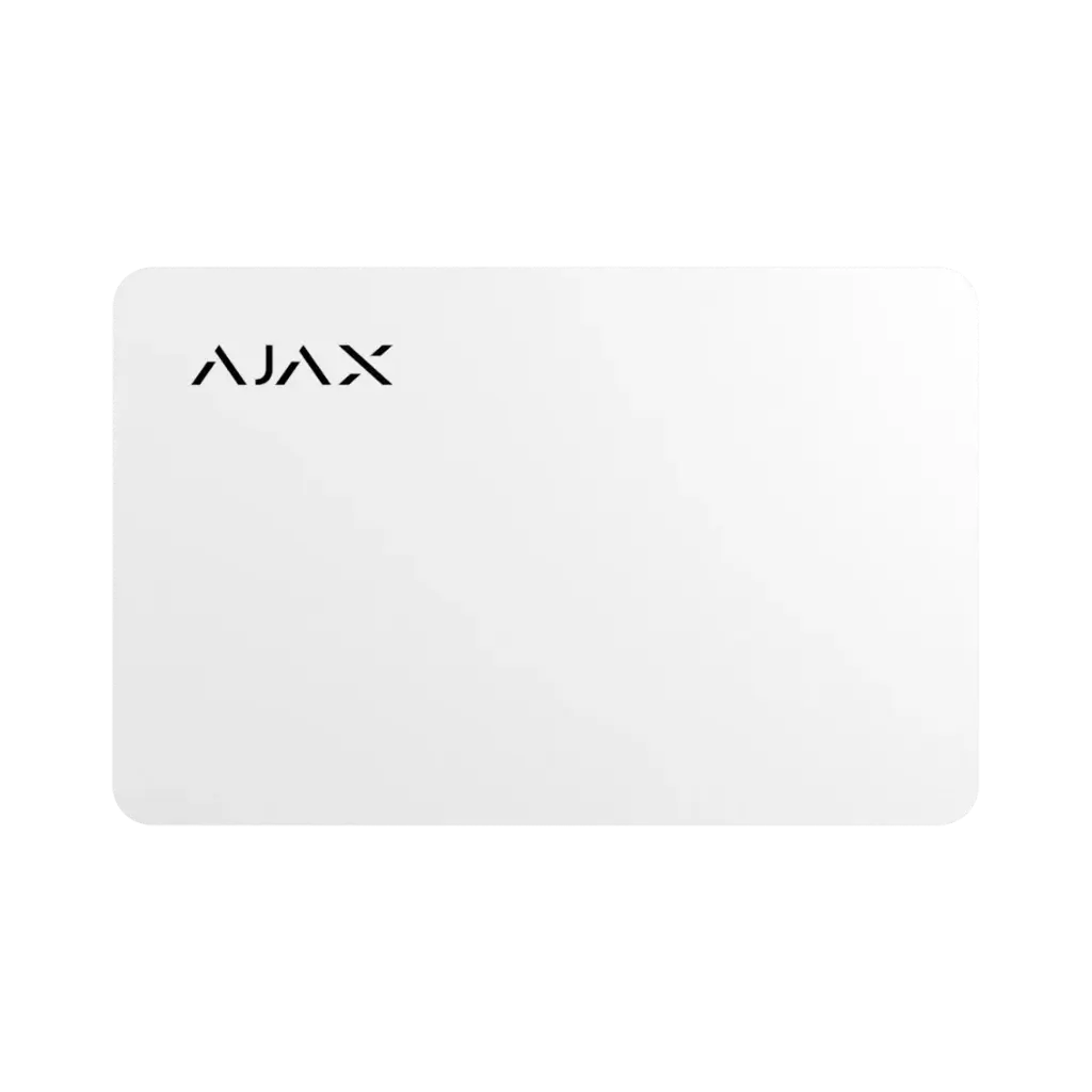 Tarjeta Protegida SIN Contacto Para Teclado AJAX - PASS-W (10 UNIDADES)