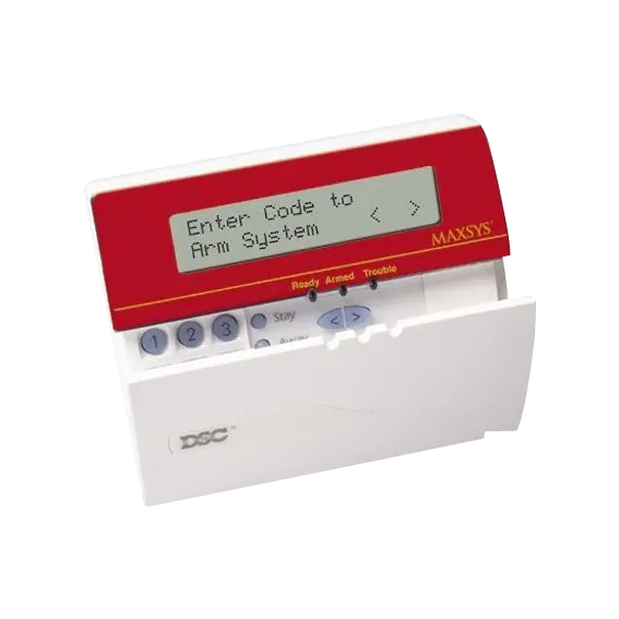 Teclado DSC LCD con mensajes programables para casos de incendio MAXSYS - LCD4521SPA