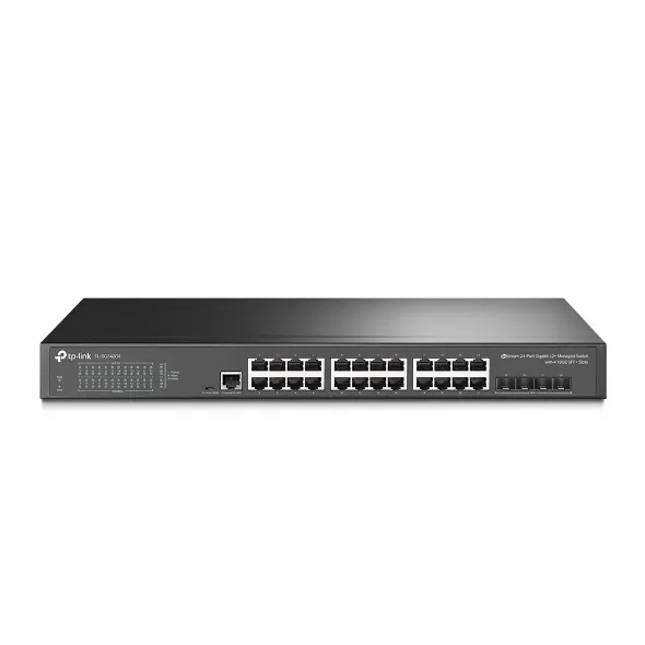 TP-LINK SWITCH - 24P GIGA ADMIN + 4 SFP 10G (RM) (TL-SG3428X)