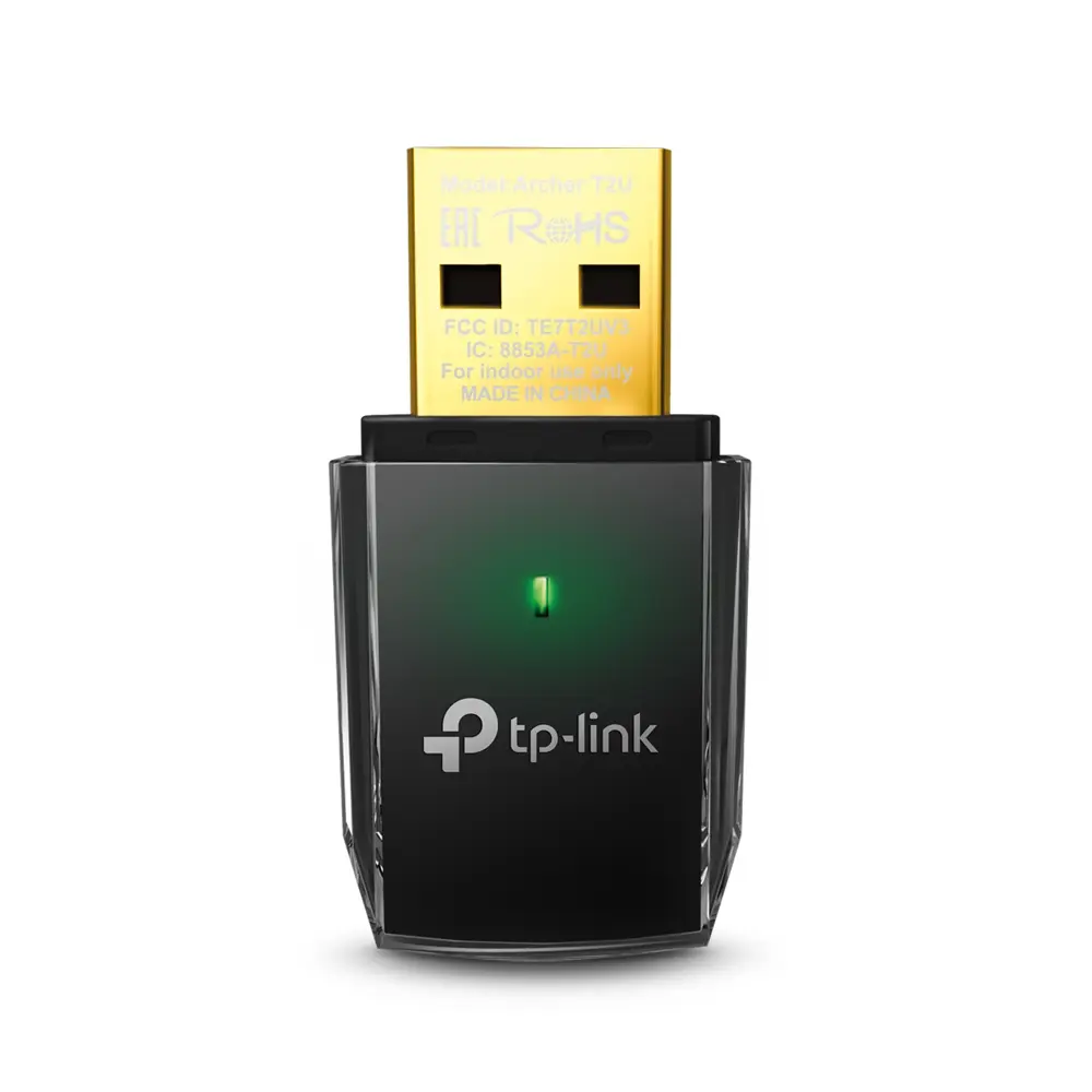 [ARCHER T2U] TP-LINK USB Wireless - Dual Band (archer T2u)