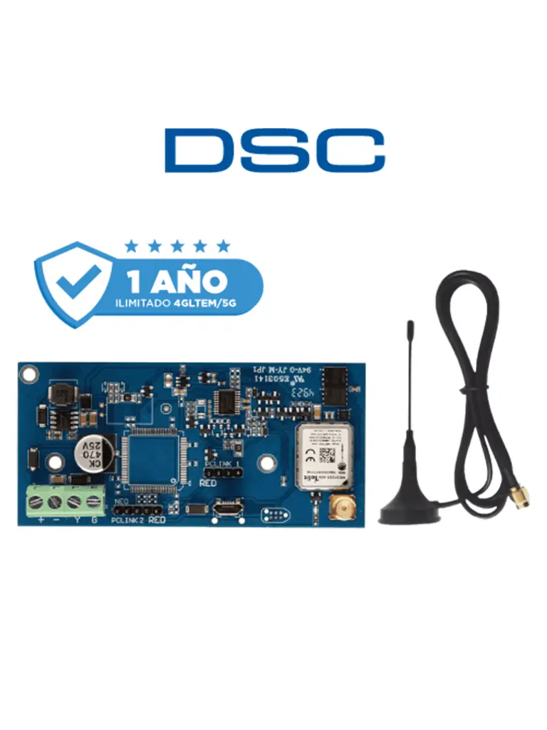 [LE4050M] Comunicador DSC Compatible CON Pc1616 Y PC 1832 Y CON LA Línea NEO - LE4050M