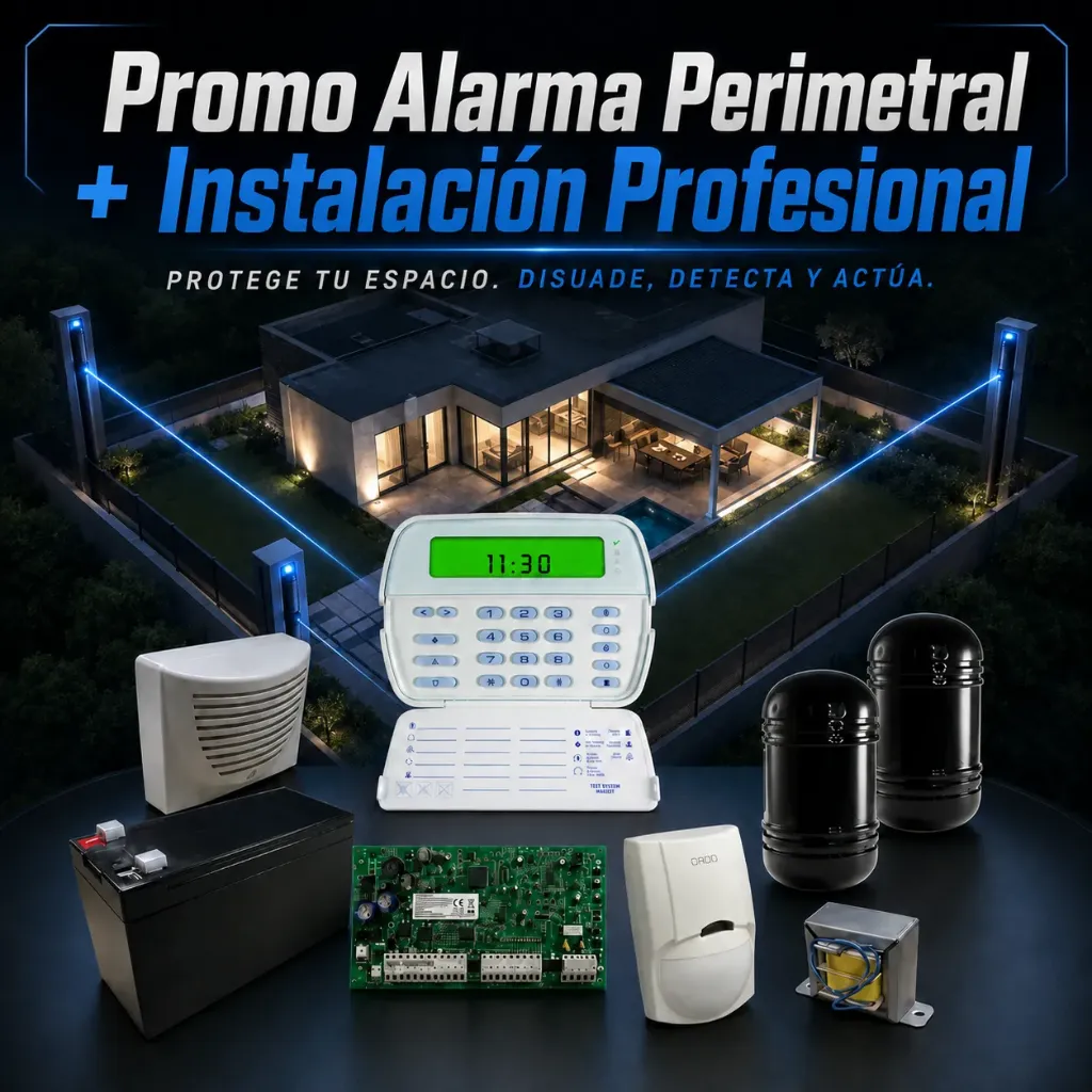 [PROMO-ALARMDSC] PROMO Alarma DSC Perimetral + Instalación Profecional