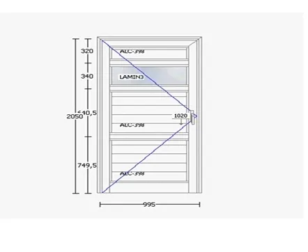 Puerta de aluminio Intalacion y provision , brazo hidráulico,  barral antipánico nuevo, cerradura