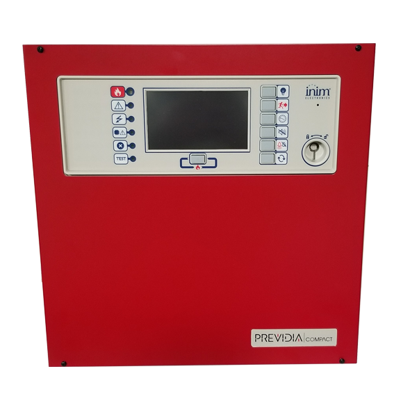 Panel de control de detección de incendios analógico de 2 lazos (PRAEC200SR )