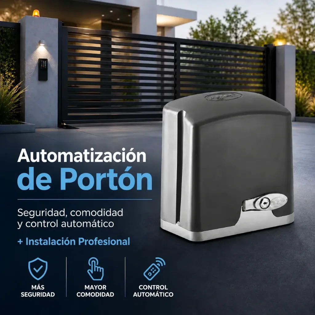 PROMO Automatizacion de Porton + Instalacion (Hasta 4mts)