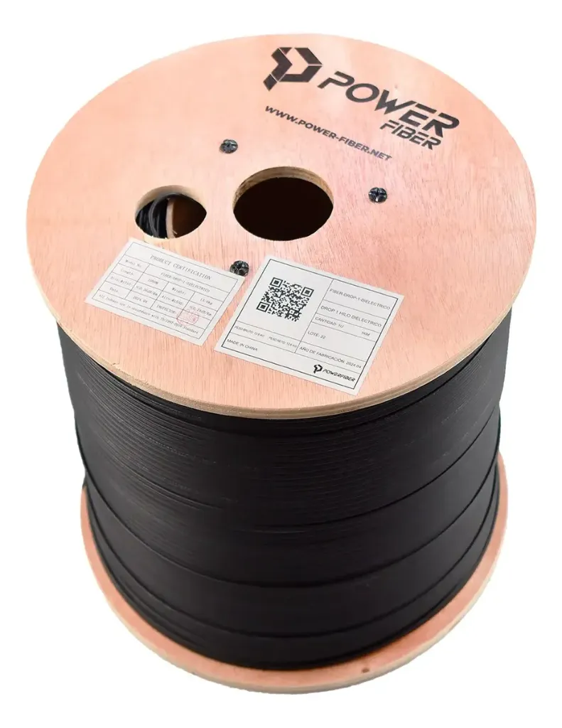 Fibra Cable drop dieléctrico 4 core