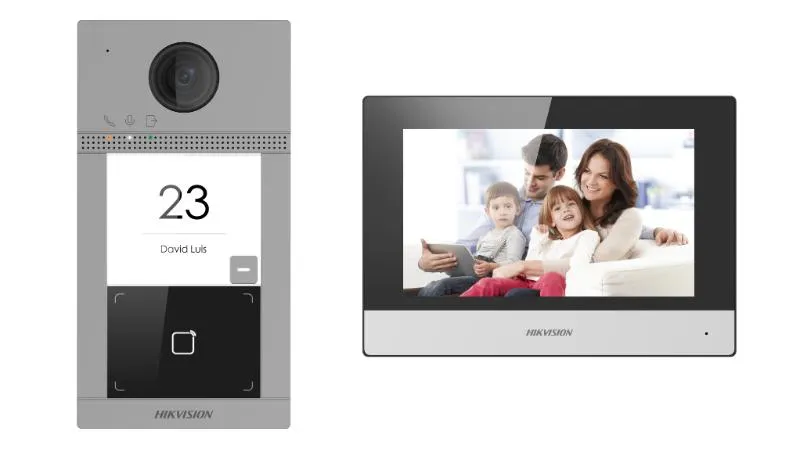DS-KIS604-P(C) Kit de videoportero IP