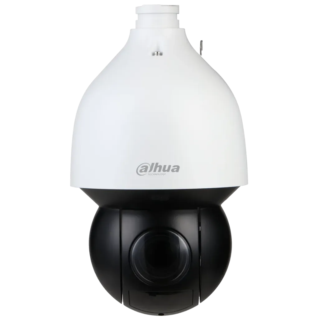 Domo PTZ WizSense de 2 Mp, IR de 150 m, Starlight CMOS 1/2,8", lente varifocal 4,5 mm~144 mm, IP67, IK10, TVS 2000V, WDR, H.265, audio y zoom óptico x32