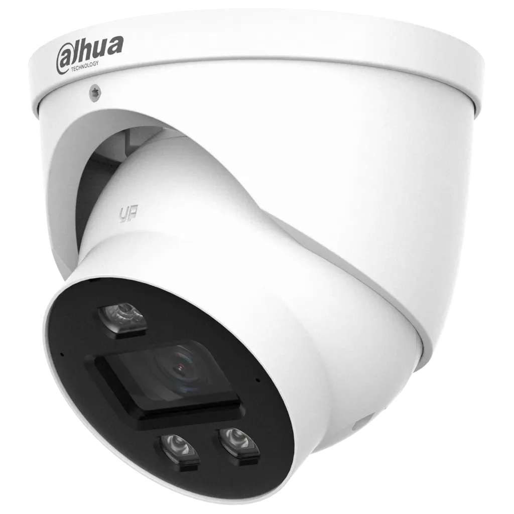 [DH-IPC-HDW3449HP-AS-PV-0280B-PRO] Domo WizSense TiOC de 4Mp, iluminador dual de  30 m, CMOS de 1/8”, lente fijo de 2,8 mm, IP67, PoE, WDR y audio bidireccional