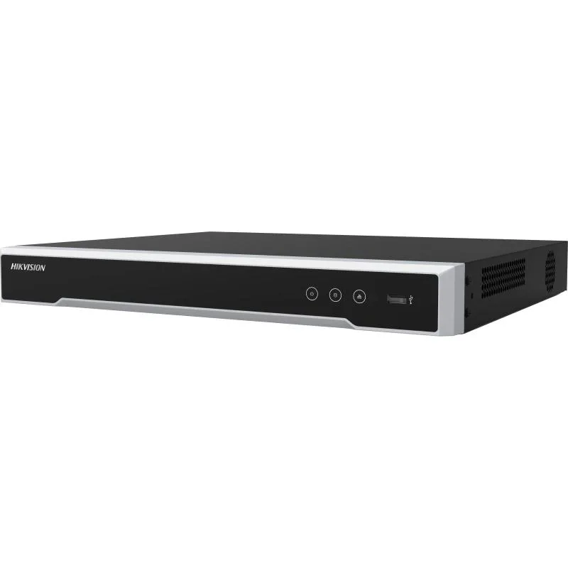 NVR HIKVISION ACUSENSE 16CH IP. 4MP, 1 HDD HASTA 8TB, IB 160MBPS OB 160MBPS