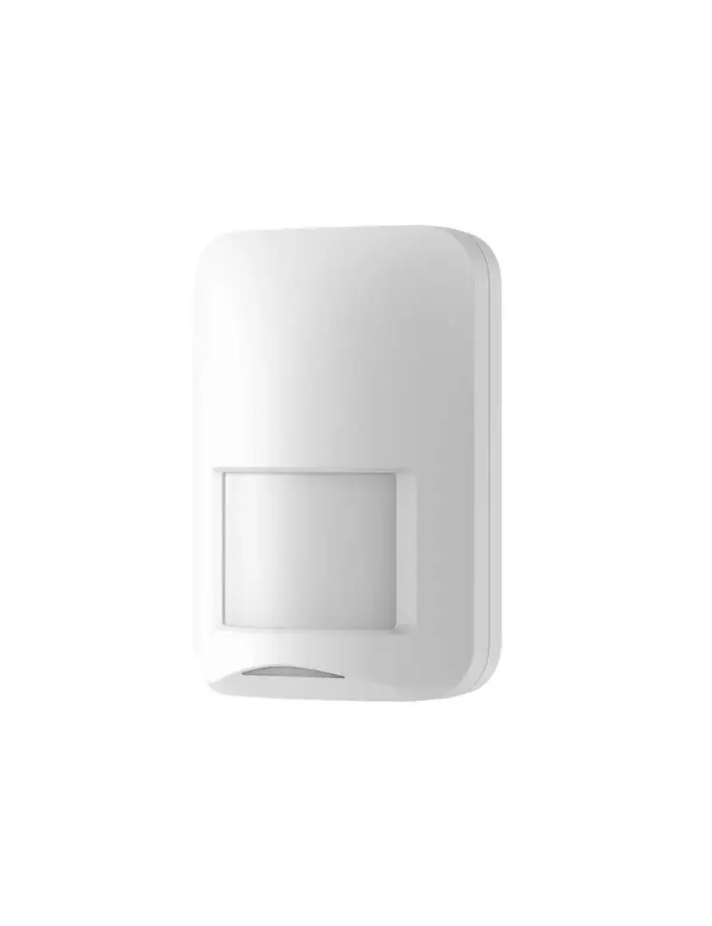 AX PRO DETECTOR DE MOVIMIENTO EXTERIOR HIKVISION INALAMBRICO DOBLE PIR, 18M DE ALCANCE EFECTIVO, CON TAMPER, IP65.