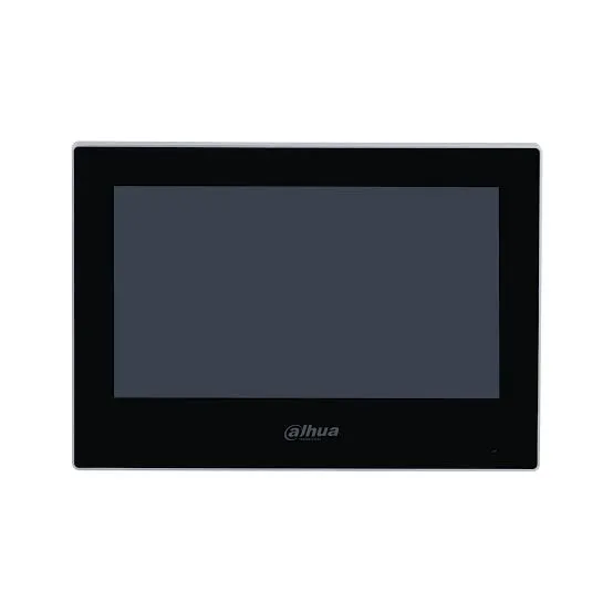 DAHUA MONITOR IP 7 WIFI POE H.265 1024x600 COLOR NEGRO VTH2621G-WP