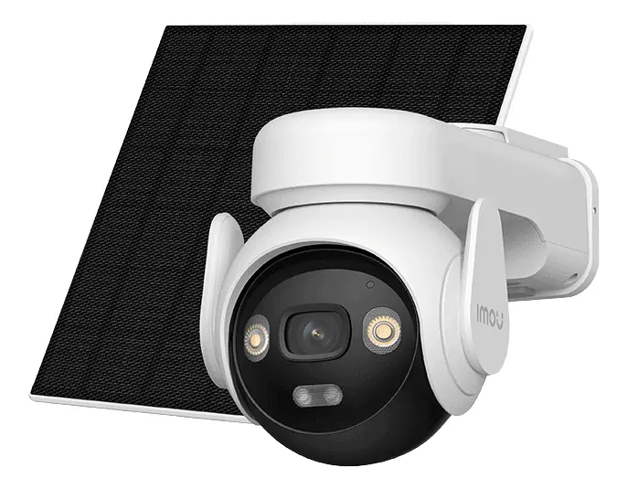 Camara Wifi Aov Pt 360° Imou 4g Lte 5mp 3k Con Panel Solar