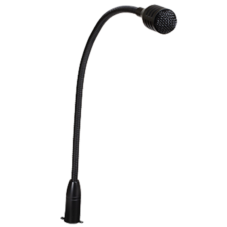 Micrófono flexible cuello de ganso