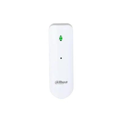 Detector Rotura de Vidrio Inalámbrico / Alcance 9m / Análisis dual frecuencia alta+baja / 2 entradas alarma NC/NO / RF bidireccional AES128 Salto frec. / Batería CR123A hasta 3 años