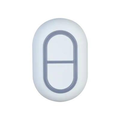 [DHI-ARD822-W2] Botón de Pánico Doble Inalámbrico / LED indicador estado / Alarma batería baja / Antisabotaje / RF bidireccional AES128 Salto frec. / Frec. 433 MHz / Compatible HUB 1.0 y HUB 2.0