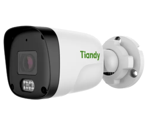 [TC-C321N Spec:I3/E/Y/4mm] Tiandy Bullet 2MPX - Lente 4mm - 30Mts de infrarrojo - Deteccion de movimiento - DWDR - Microfono incorporado - POE - ONVIF - Carcasa plastico - IA - Mascara de privacidad