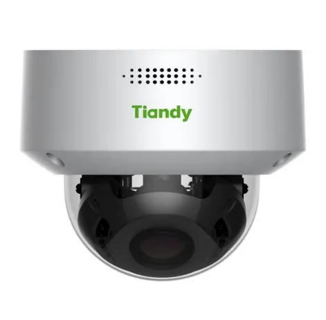 Tiandy Domo 2MPX - Lente motorizado 2.7 / 13.5mm - 30Mts de infrarrojo - Smart IR - Deteccion de movimiento - Analitica de perimetro - Microfono incorporado - POE - ONVIF - SD