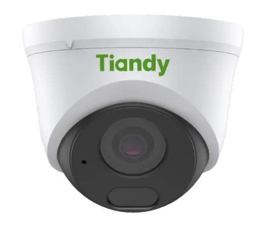 Tiandy Turret 2MPX - Lente 2.8mm - 30Mts de infrarrojo - Smart IR - Deteccion de movimiento - Analitica de perimetro - TWDR - Microfono incorporado - ONVIF - SD