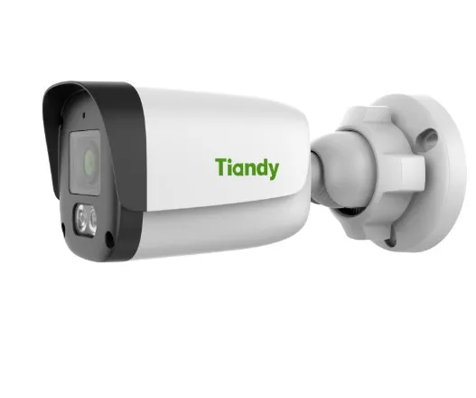Tiandy Bullet 2MPX - Lente 4mm - 50Mts de infrarrojo - Deteccion de movimiento - Alarma perimetral - 12DCV/POE - ONVIF - sd 512