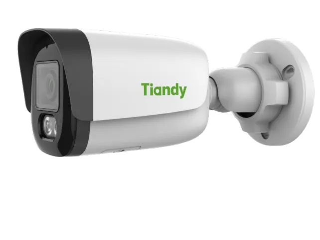 Tiandy Bullet 2MPX - Lente 2.8mm - 50Mts de infrarrojo - Deteccion de movimiento - Deteccion humano/vehiculo - POE - ONVIF