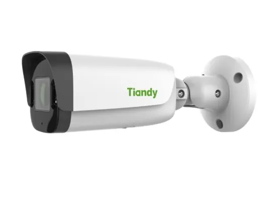 Tiandy Bullet 2MPX - Lente 2.8/12mm - 80Mts de infrarrojo - Deteccion de movimiento - Analitica permimetral - 12VDC/POE - ONVIF - SD 512